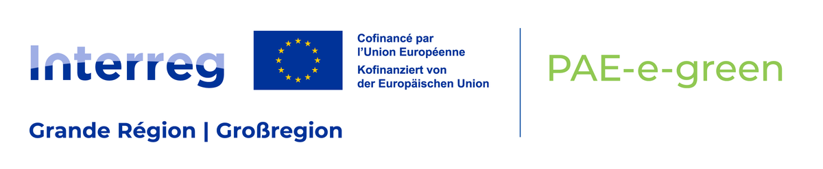 PAE-e-green – Interreg Grande Région / Großregion, co-funded by the European Union